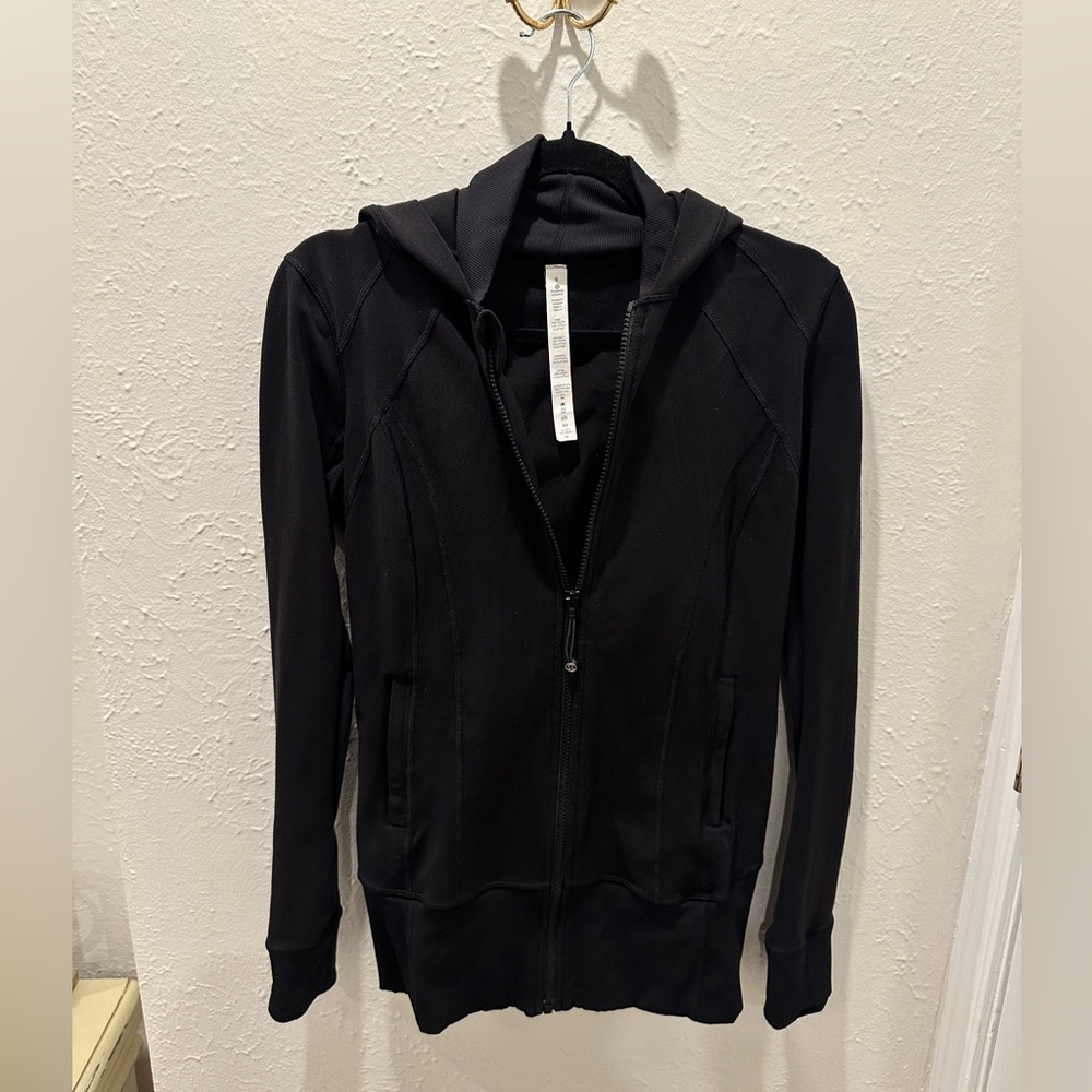 Lululemon Athletica Black Zip-Up Jacket